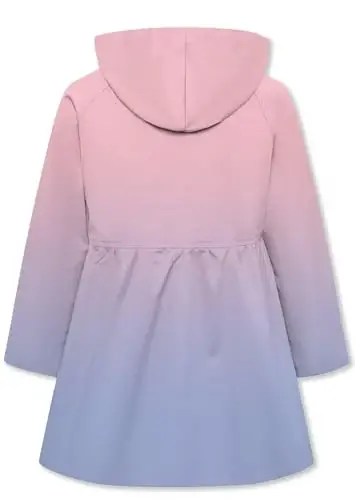 Betusline Girl's Single Breasted Trench Coat Dress Coat Outerwear, 2-14 Years - 5