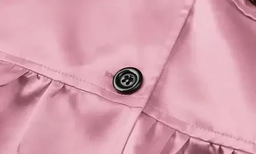 Betusline Girl's Single Breasted Trench Coat Dress Coat Outerwear, 2-14 Years - 4