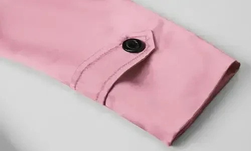 Betusline Girl's Single Breasted Trench Coat Dress Coat Outerwear, 2-14 Years - 5