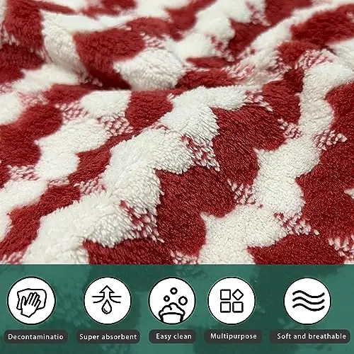 BEWDIO 10'lu Paket Kalp Mikrofiber Yüz Bezleri Yüz Yıkama için, Yüksek Emici Temizlik Havluları, Bulaşık, Araba, Pencere Temizleme Bezi Mikrofiber Bezler(55-12) - BEWDIO (1)