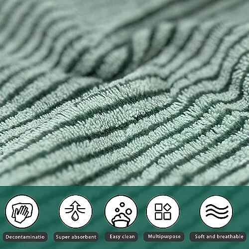 BEWDIO Microfiber Towels Cleaning 12