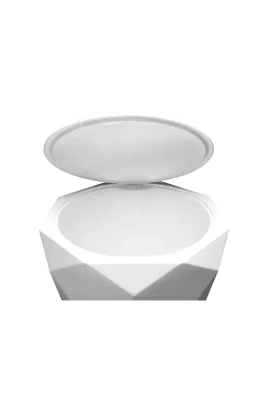 Beya Plastik 5 l Chaqich chiqindi qutisi va hojatxona cho'tkasi Geo - GENEL MARKALAR