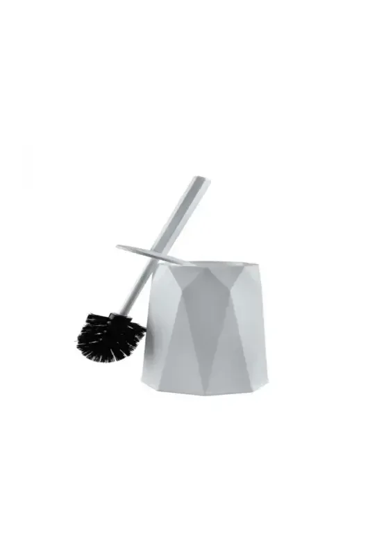 Beya Plastik 5 l Trash Can and Toilet Brush Geo - 2