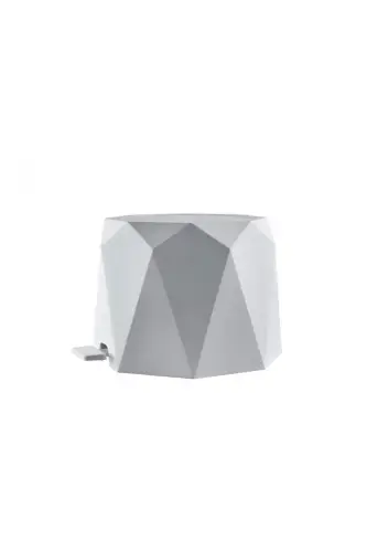 Beya Plastik 5 l Trash Can and Toilet Brush Geo - 6