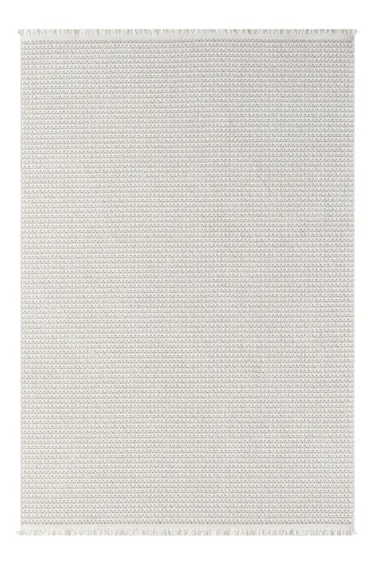 Beyaz Bej Yumuşak Dokulu Halı Kilim Salon Mutfak Koridor Yolluk Dokuma Makine Halısı 006 - Beyaz 4 - 8