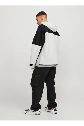 Beyaz Erkek Mont JCOHIKE LIGHT JACKET - Bej - 5
