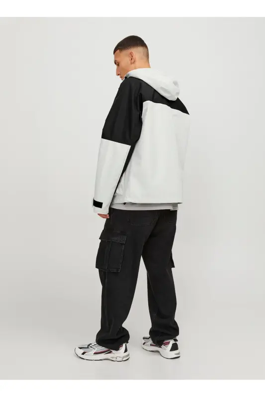 Beyaz Erkek Mont JCOHIKE LIGHT JACKET - Bej - 5