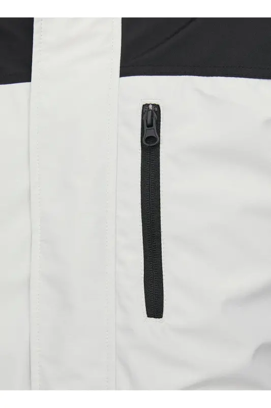 Beyaz Erkek Mont JCOHIKE LIGHT JACKET - Bej - 6