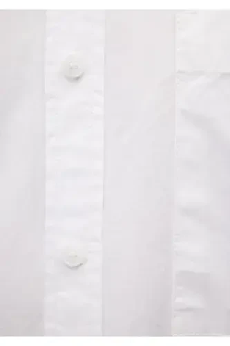 Beyaz Gömlek Regular Fit / Normal Kesim 0211113-620-Beyaz - 1