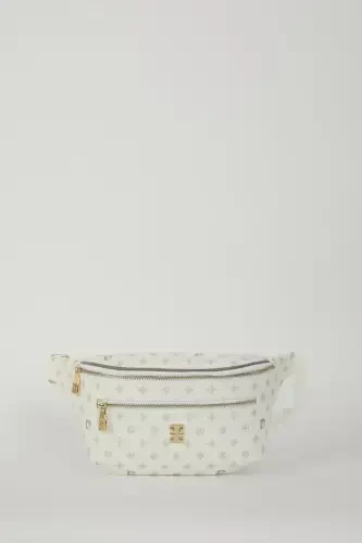 Beyaz Monogram Kadın Bel Çantası 05PO22Y1542-Beyaz Monogram - PIERRE CARDIN (1)