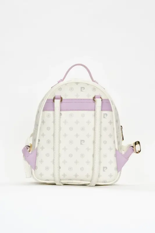 Beyaz Monogram Kadın Sırt Çantası 05PO22Y1541-Beyaz Monogram - 6