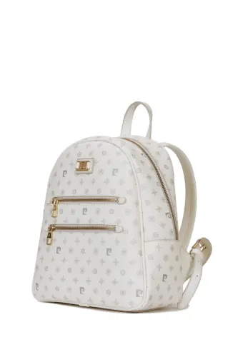 Beyaz Monogram Kadın Sırt Çantası 05PO22Y1577-Beyaz Monogram - 3