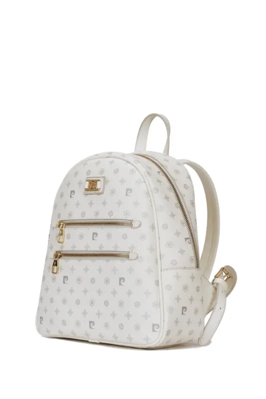 Beyaz Monogram Kadın Sırt Çantası 05PO22Y1577-Beyaz Monogram - 3