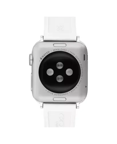 White Silicone Strap 42/44/45mm Apple Watch Band - White - 3