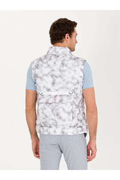 Beyaz Slim Fit Mont Yelek 50266091-VR013 - 5