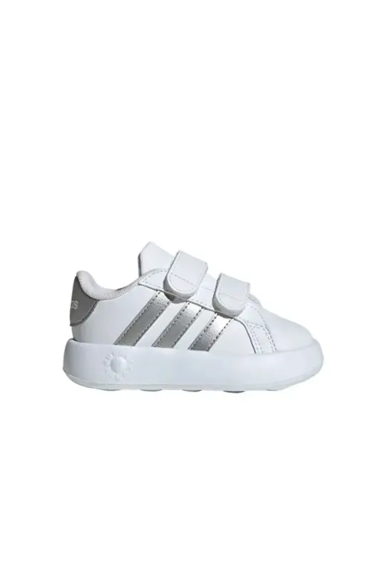 Beyaz Unisex Bebek Yürüyüş Ayakkabısı ID5274-Cloud White / Matte Silver / C - ADIDAS