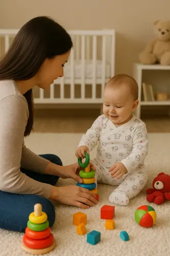 Beyaz Yıldız kuravaze 2li Bebek Zıbın Takım-Beyazkuruvaze - ANNE DOKUNUŞU GIBI KUZUM BEBE (1)