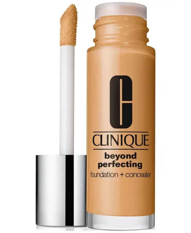 Beyond Perfecting Foundation + Concealer, 1 oz. - 10 Honey Wheat - 1