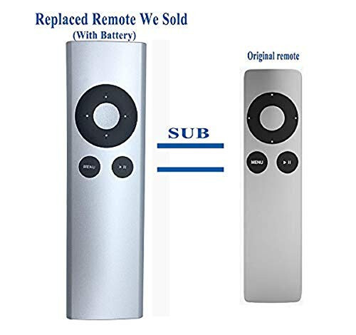 Beyution New Replaced Remote Fit for TV 2 3 A1427 A1469 A1378 A1294 MD199LL/A MM4T2AM/A MC572LL/A MC377LL/A MM4T2ZM/A Mac Music SystemM/A Mac Music System - 3