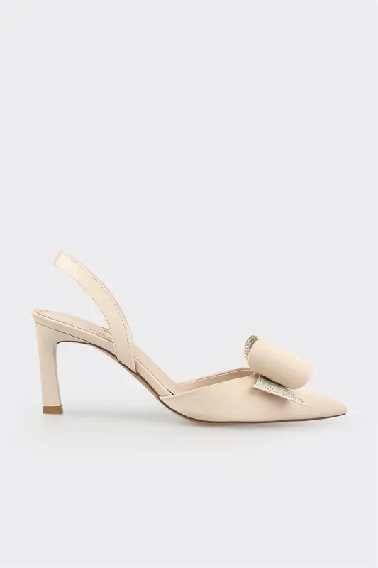 Беж аёл туфлилари - ELLE SHOES