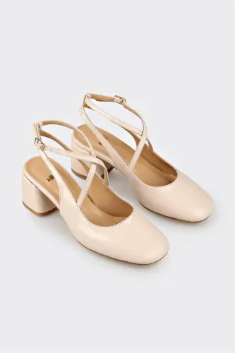 Беж аёллар учун туфли - ELLE SHOES (1)