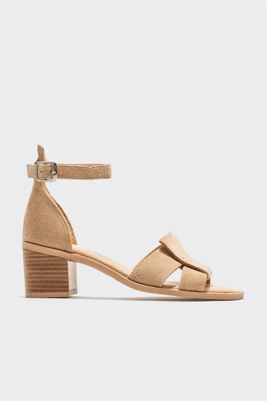 Беж тери аёл туфлилари - ELLE SHOES