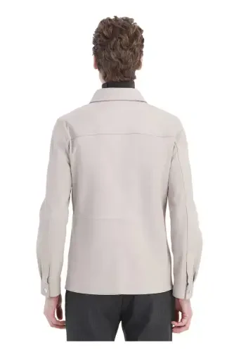 Беж тери Пальто - 5