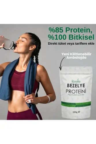 Saf Bezelye Proteini Tozu 100gr - 3