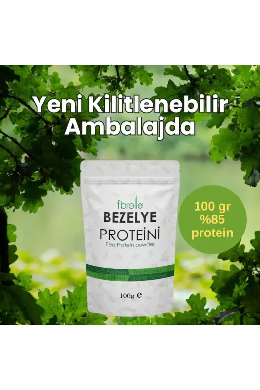 Saf Bezelye Proteini Tozu 100gr - 6