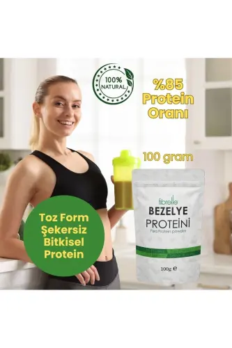 Saf Bezelye Proteini Tozu 100gr - 6