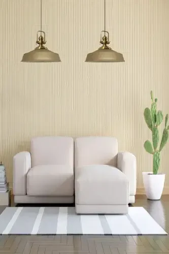 Бежевая Одинарная Люстра Благородства Античный Ретро Подвесной Светильник Абажур Ресторан Кафе Гостиная Люстры - Бежевый - 6