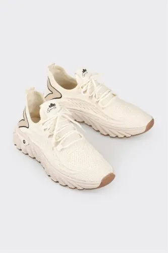 Бежевые мужские кроссовки - ELLE SHOES (1)