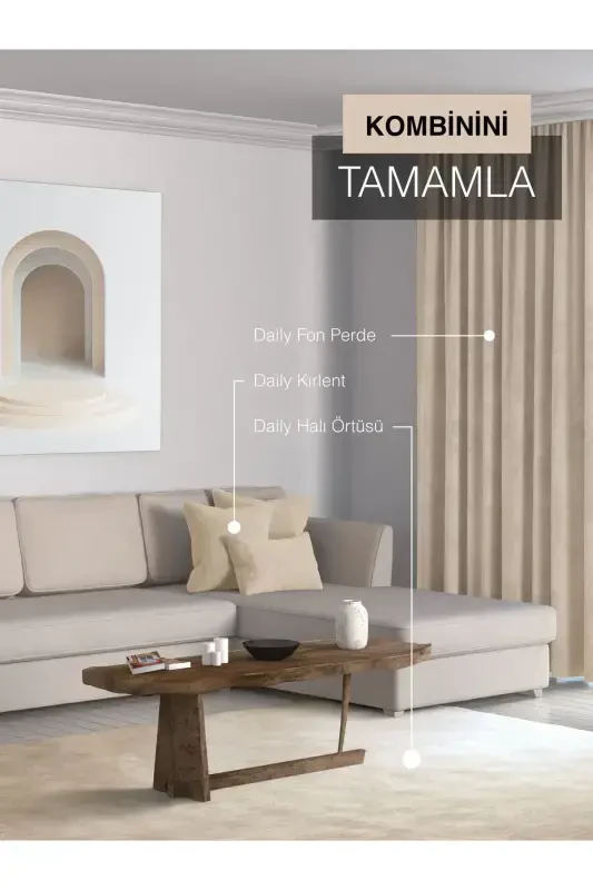 Бежевый Фон Занавес 150x260-Бежевый - 7