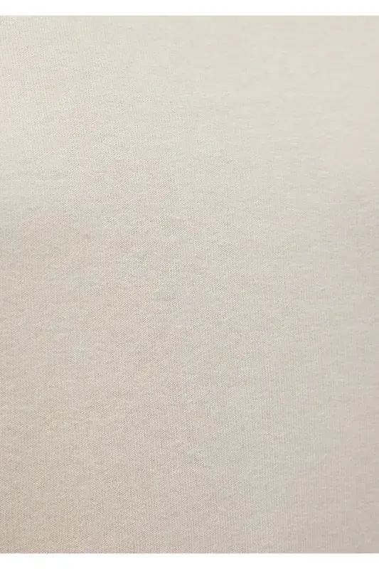 Бежевый свитер с воротником-поло, 0S10161-70322 - 7