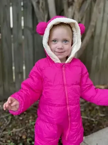 BFUSTYLE Baby Snowsuit 0-24 Months Winter Clothes Infant Boy Girl Puffer Jacket Newborn One Piece Coat with Hooded - 3