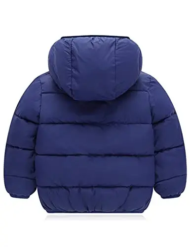 BFUSTYLE Toddler Winter Coats Hooded Infants Fleece Jacket Thickened Jacket for Baby Girls Boys 1-5T 