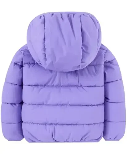 BFUSTYLE Toddler Winter Coats Hooded Infants Fleece Jacket Thickened Jacket for Baby Girls Boys 1-5T - 2
