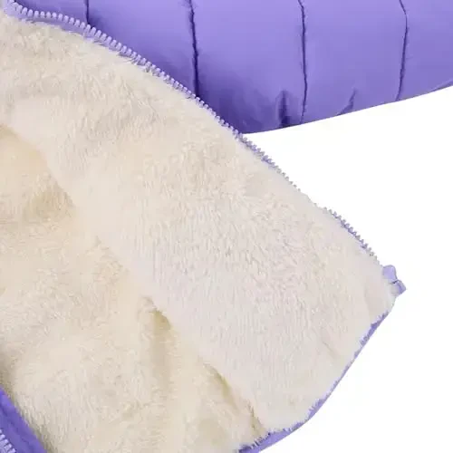 BFUSTYLE Toddler Winter Coats Hooded Infants Fleece Jacket Thickened Jacket for Baby Girls Boys 1-5T - 5