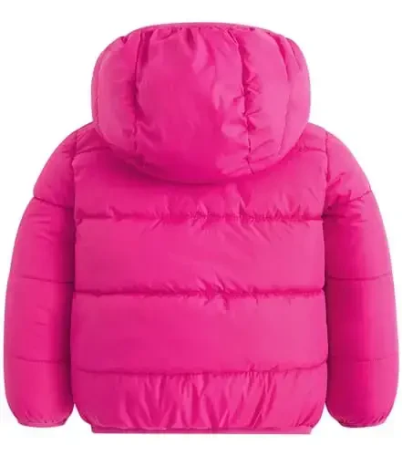 BFUSTYLE Toddler Winter Coats Hooded Infants Fleece Jacket Thickened Jacket for Baby Girls Boys 1-5T - 2
