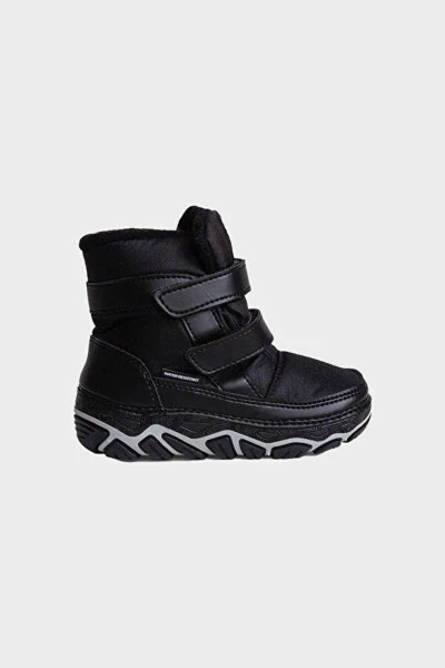BG Store Baby Boy Black Boots - BUCKHEAD