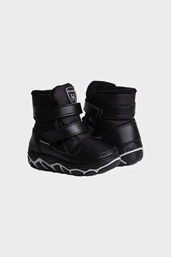 BG Store Baby Boy Black Boots - 2