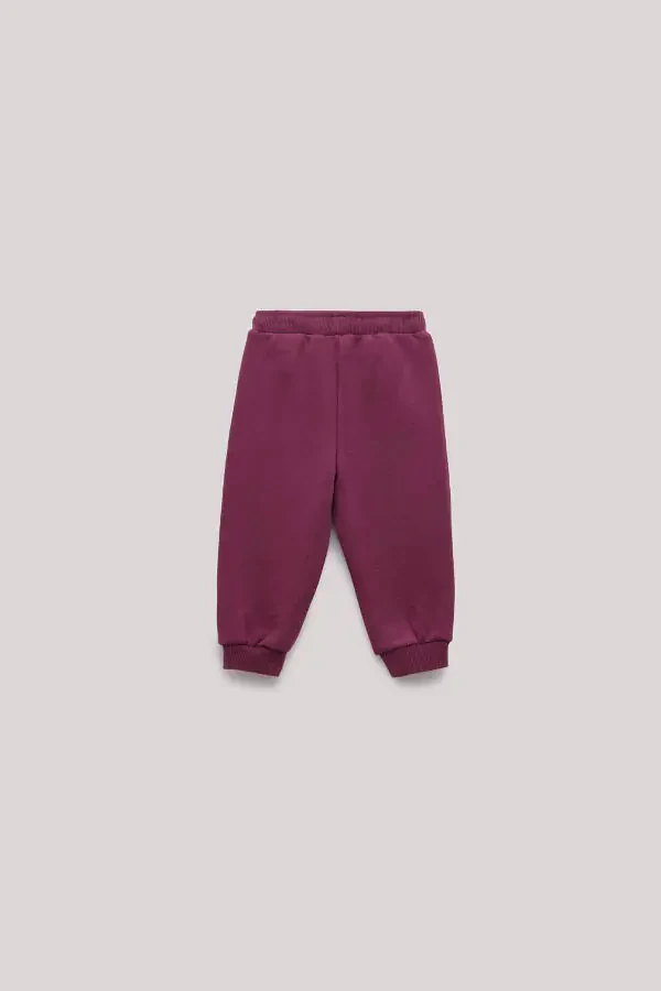BG Store Baby Boy Burgundy Sweatpants - 5