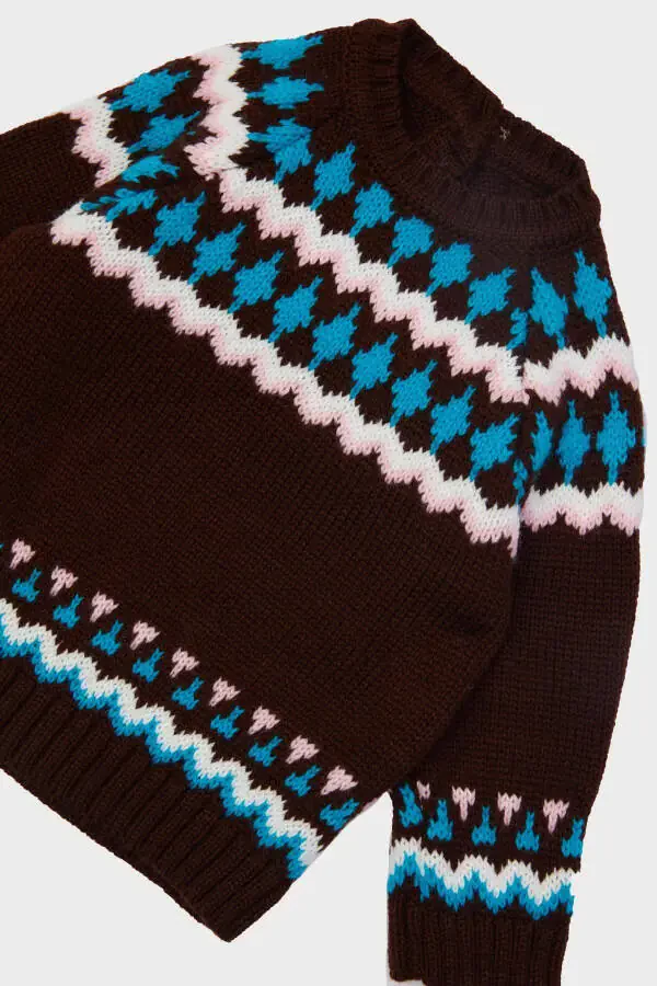 BG Store Baby Boy Coffee Sweater 23FW1BG1427 - 3