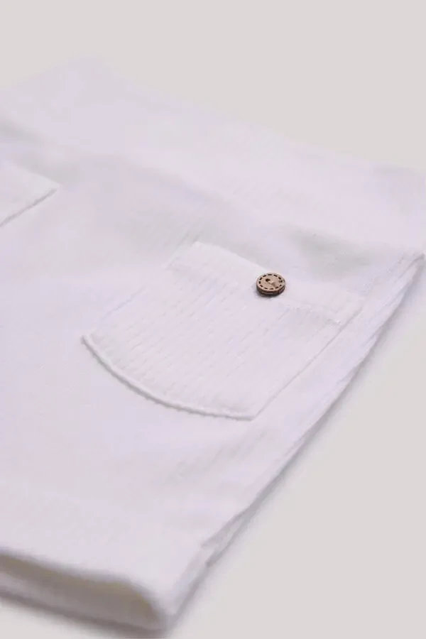 BG Store Baby Boy Ecru Shorts - 6