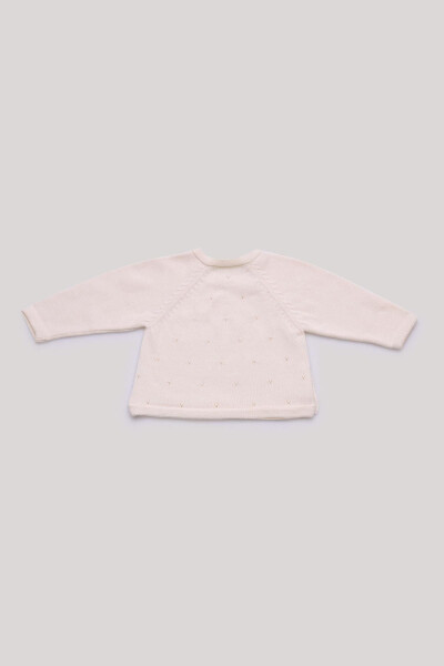 BG Store Baby Boy Ecru Sweater - LAYETTE (1)