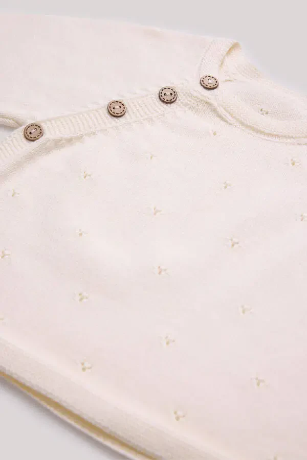 BG Store Baby Boy Ecru Sweater - 6