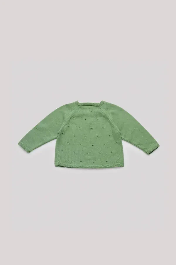 BG Store Baby Boy Green Sweater - 5