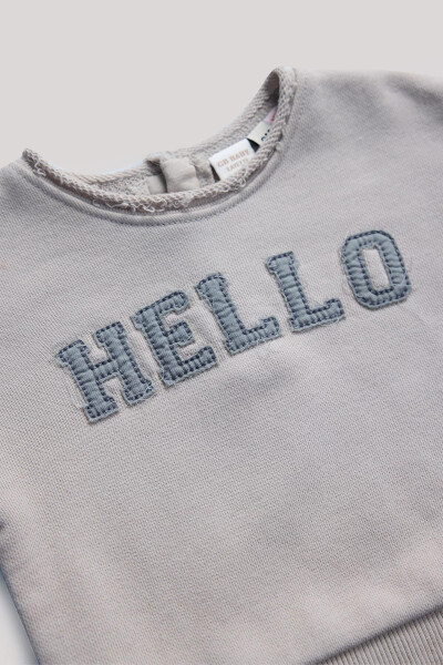 BG Store Baby Boy Grey Sweatshirt - 6