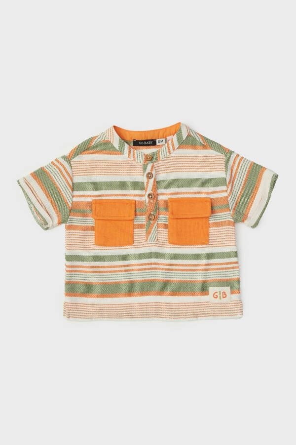 BG Store Baby Boy Patterned Shirt - 4