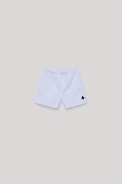 BG Store Baby Boy White Shorts - 4